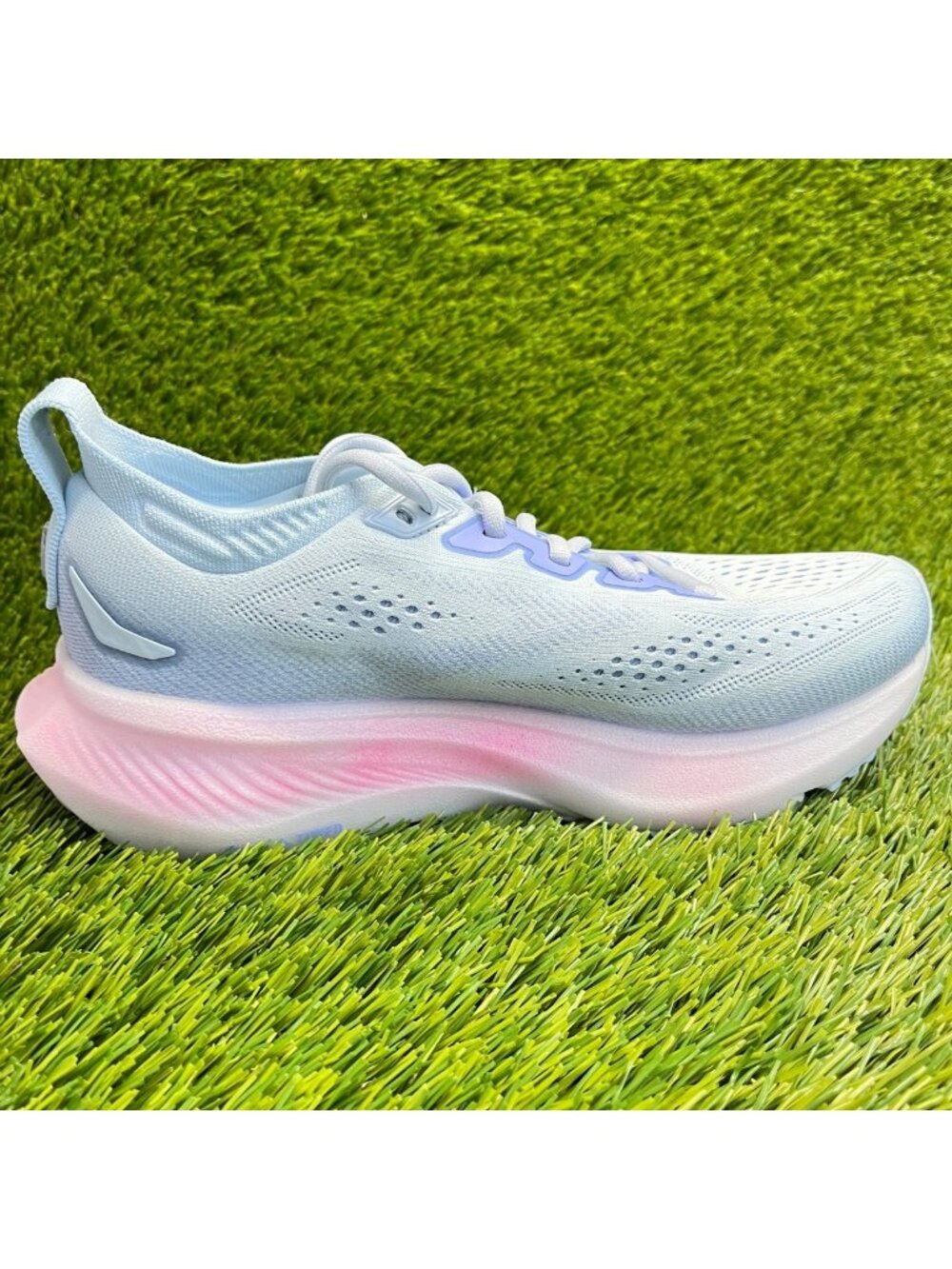 Brooks Glycerin 23 Womens Size 7 Blue Pink Athletic Running Shoes Sneakers - Picture 4 of 9